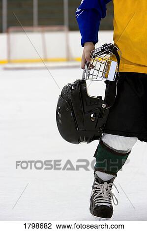 Stock Image - Hockey player. Fotosearch
