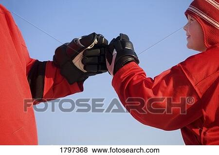 Stock Photo - Hockey players. Fotosearch