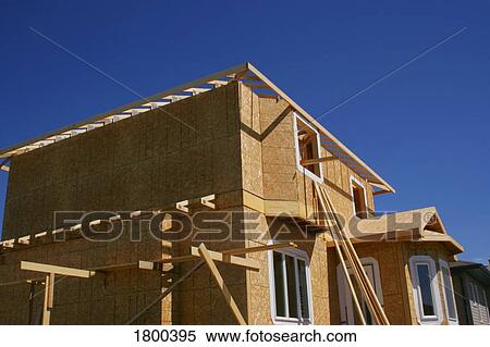 Stock Photography - House in the middle of construction. Fotosearch
