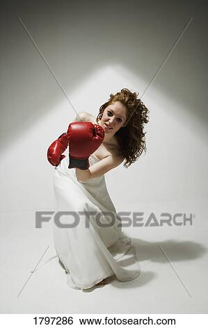 Stock Photograph - Looking for a fight. Fotosearch