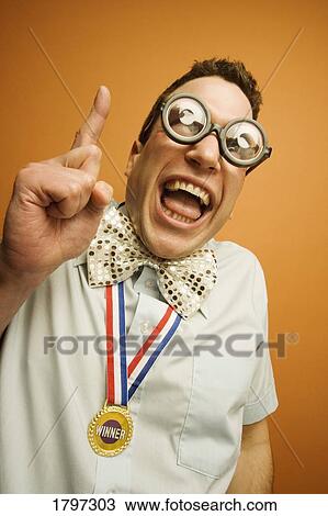 Man wearing a medal View Large Photo Image Stock Image - Man wearing a medal. Fotosearch
