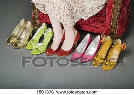 Stock Photo - Matching high-heels. Fotosearch