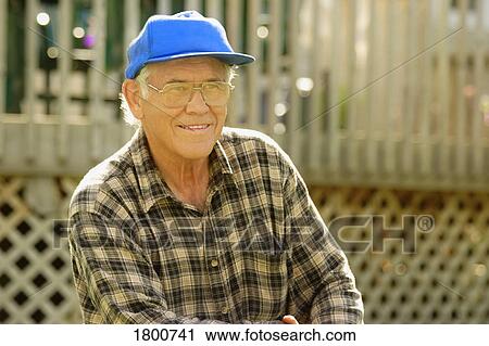 baseball cap for older man