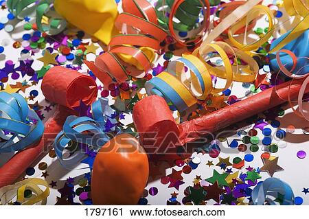 Party supplies View Large Photo Image Stock Image - Party supplies. Fotosearch