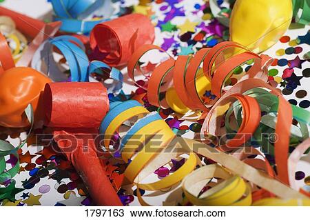 Stock Image - Party supplies. Fotosearch