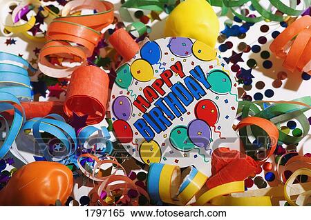Stock Photography - Party supplies. Fotosearch