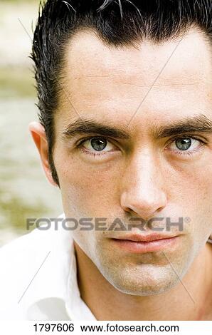 Portrait of a man View Large Photo Image Stock Photograph - Portrait of a man. Fotosearch