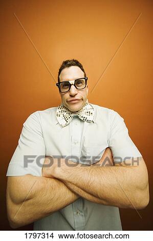 Portrait of a nerd View Large Photo Image Picture - Portrait of a nerd. Fotosearch