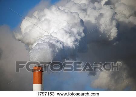 Stock Image - Smokestack. Fotosearch