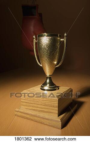 Spotlight on trophy View Large Photo Image Stock Image - Spotlight on trophy. Fotosearch