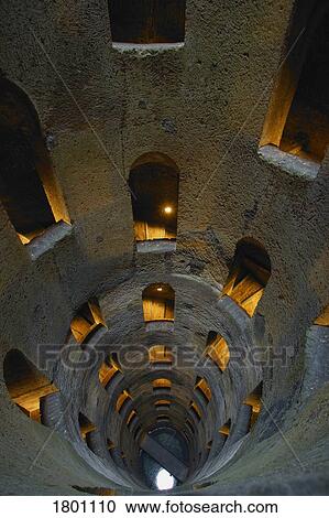 Stock Image - St. Patrick&#8217; s Well, Orvieto, Umbria, Italy . Fotosearch