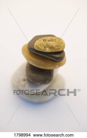 Picture - Stack of stones. Fotosearch