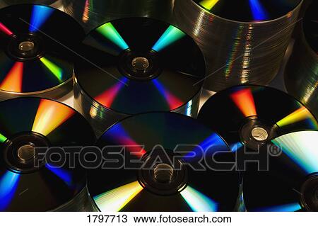Stacks of compact discs View Large Photo Image Stock Image - Stacks of compact discs. Fotosearch
