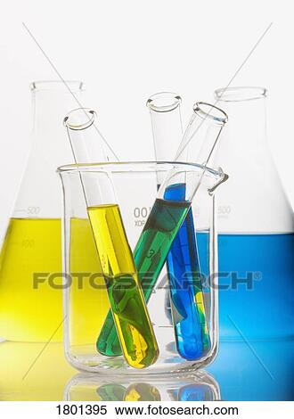 Test tubes and flasks with colorful solutions View Large Photo Image Stock Photography - Test tubes and flasks with colorful solutions. Fotosearch