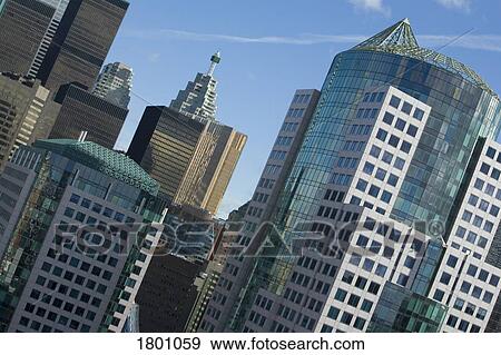 Stock Photo - View of city buildings. Fotosearch