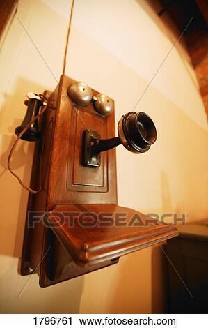 Stock Image - Vintage phone. Fotosearch