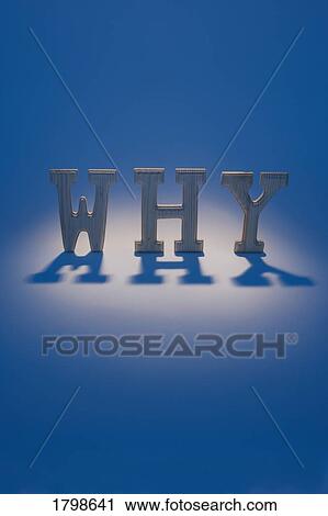 Why View Large Photo Image Stock Image - Why. Fotosearch