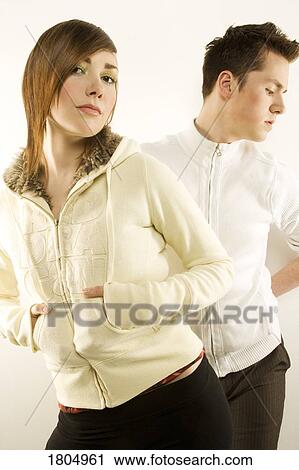 A couple of chic young adults View Large Photo Image Stock Image - A couple of chic young adults. Fotosearch