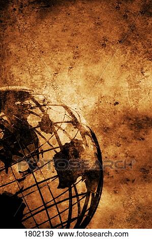 Stock Photo - A globe. Fotosearch