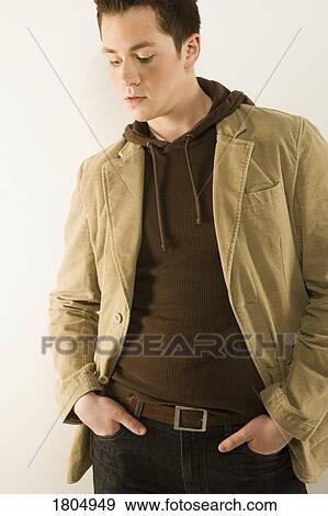 Stock Photo - A portrait of a man. Fotosearch