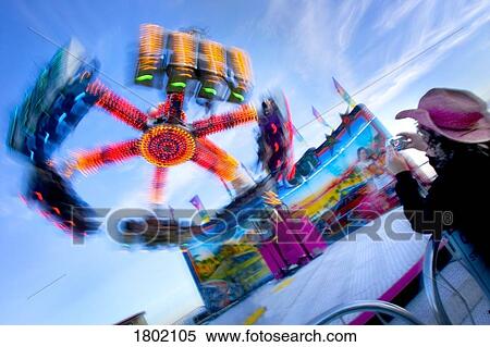 Stock Photography - Amusement park ride. Fotosearch