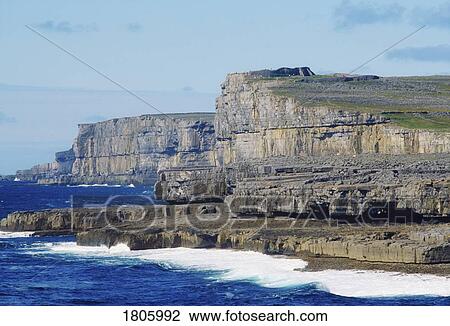 Aran Island, Dun Aengus, Inishmore, Ireland View Large Photo Image Stock Image - Aran Island, Dun Aengus, Inishmore, Ireland. Fotosearch