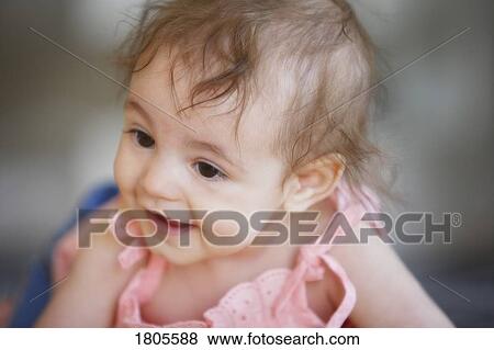Stock Photo - Baby girl. Fotosearch