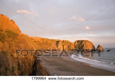Beach near Annestown, The Copper Coast, Co Waterford, Ireland View Large Photo Image Picture - Beach near Annestown, The Copper Coast, Co Waterford, Ireland. Fotosearch