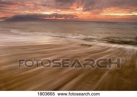 Beach with waves and cloudy sky View Large Photo Image Stock Photography - Beach with waves and cloudy sky. Fotosearch