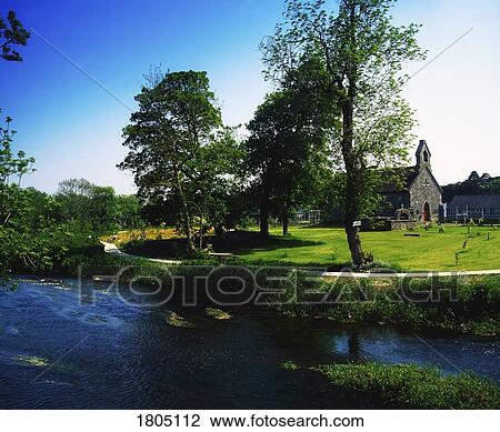 Birthplace of Patrick Kavanagh, The Fane River, Old stone church of St Daig, Inishkeen, Co Monaghan, Ireland View Large Photo Image Stock Image - Birthplace of Patrick Kavanagh, The Fane River, Old stone church of St Daig, Inishkeen, Co Monaghan, Ireland. Fotosearch