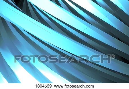 Stock Photo - Blue abstract design generated by computer. Fotosearch