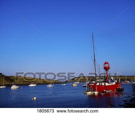 Stock Image - Boats in Co Down, Ireland. Fotosearch