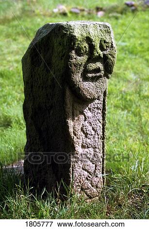 Celtic Archaeology, Bishop's Head, Killadeas, Co Fermanagh, Ireland View Large Photo Image Stock Photo - Celtic Archaeology, Bishop's Head, Killadeas, Co Fermanagh, Ireland. Fotosearch