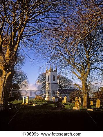 Stock Photography - Churchyard of St Patrick, Hill of Tara, Co Meath, Ireland. Fotosearch