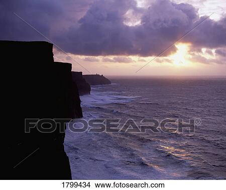 Picture - Cliffs of Moher, Co. Clare, Ireland. Fotosearch