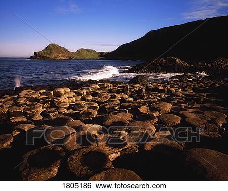 Stock Photograph - Co Antrim, Giant's Causeway, Ireland. Fotosearch