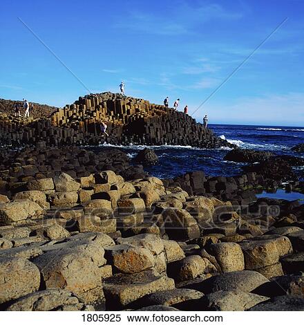 Stock Photography - Co Antrim, The Giant's Causeway, Ireland. Fotosearch