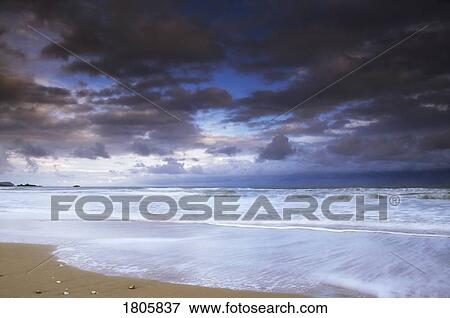 Co Antrim, White Park Bay, Waves, Ireland View Large Photo Image Stock Photo - Co Antrim, White Park Bay, Waves, Ireland. Fotosearch