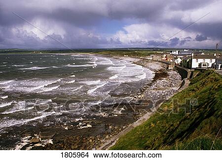 Picture - Co Clare, Lahinch Beach, Ireland. Fotosearch
