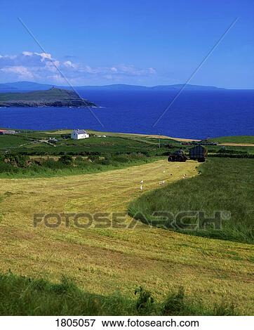 Stock Photo - Co Cork, Beara Peninsula, Garinish, Ireland. Fotosearch