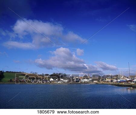 Stock Photo - Co Down, Killyleagh on the west side of Strangford Lough, Ireland. Fotosearch