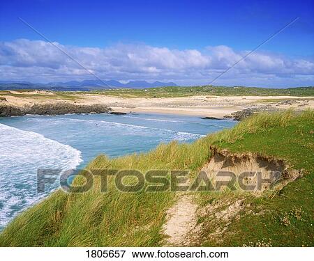 Co Galway, Mannin Bay, Connemara, Ireland View Large Photo Image Stock Photo - Co Galway, Mannin Bay, Connemara, Ireland. Fotosearch