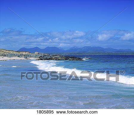 Co Galway, Mannin Bay, Connemara, Ireland View Large Photo Image Stock Photography - Co Galway, Mannin Bay, Connemara, Ireland. Fotosearch