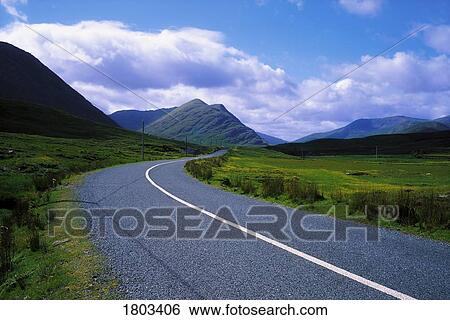 Stock Photograph - Co Galway, Near Killary Harbour. Fotosearch