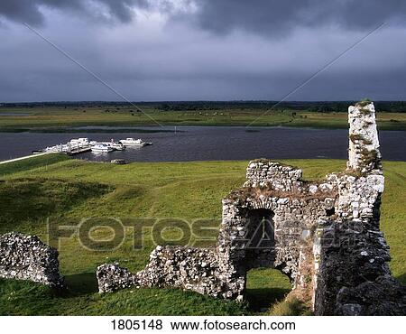 Co Offaly, Clonmacnoise, Ireland View Large Photo Image Stock Photo - Co Offaly, Clonmacnoise, Ireland. Fotosearch