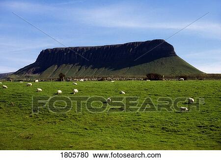 Co Sligo, Benbulbin, Ireland View Large Photo Image Stock Image - Co Sligo, Benbulbin, Ireland. Fotosearch