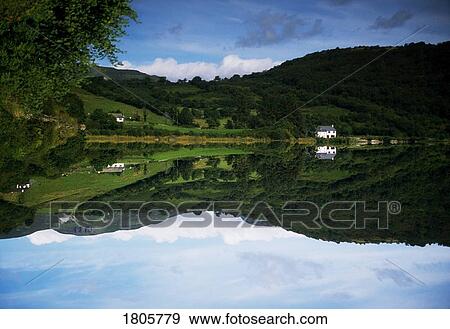 Stock Photo - Co Sligo, Lough Gill, Ireland. Fotosearch