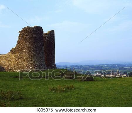 Stock Photography - Co Tyrone, Harry Avery's Castle, Near Newtownstewart, Ireland. Fotosearch