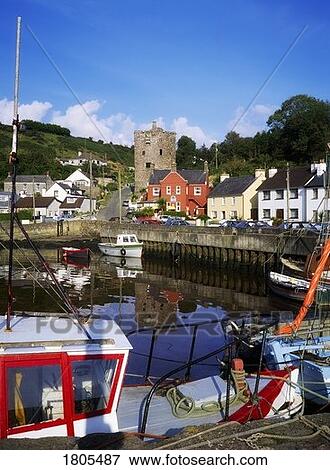 Co Wexford, Ballyhack Harbour, and 15th C. Castle, Ireland View Large Photo Image Stock Photo - Co Wexford, Ballyhack Harbour, and 15th C. Castle, Ireland. Fotosearch