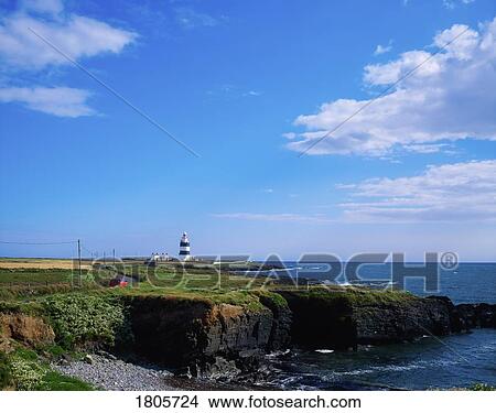 Co Wexford, Hook Lighthouse, Ireland View Large Photo Image Picture - Co Wexford, Hook Lighthouse, Ireland. Fotosearch
